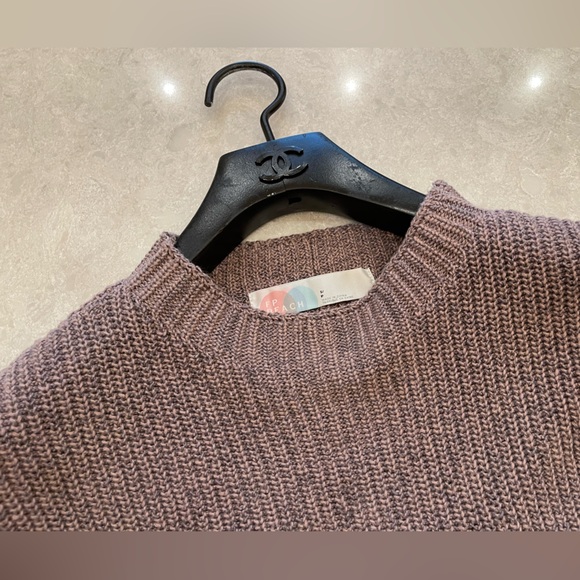 Free People Freya Short Sleeve Sweater In Cashmere Combo Size S - Picture 8 of 12